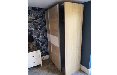 Double Wardrobe with Sliding Doors