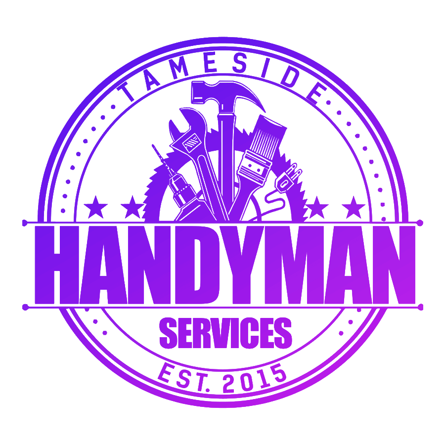 tameside handyman services logo 2 outdoor wall lights